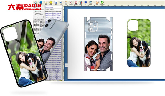 برنامج طابعة قطع الجلد المحمول Color Sticker A3 A4