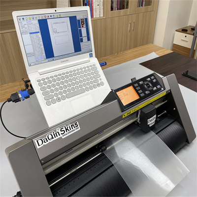 OEM الفينيل ملصق القاطع طابعة جلد الكمبيوتر المحمول وآلة حامي الشاشة