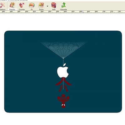 3D Daqin Paper Sticker Laptop Skin ماكينة تغليف لماك بوك برو