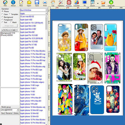 Tpu Sticker Stencil Maker Daqin Machine Gsg OEM