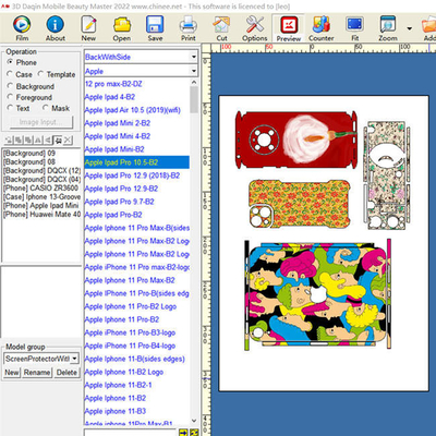 3m آلة قطع ملصقات هيدروجيل A3 آلة قطع الجلد Daqin Die Cut Sticker Maker