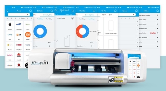 الهاتف المحمول Idskin Hydrogel آلة قطع الأفلام في الأعمال التجارية الصغيرة