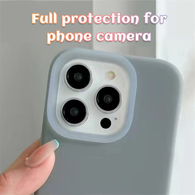 جراب خلفي للهاتف المحمول مقاوم للصدمات من السيليكون السائل لهاتف Iphone 14 / 14PRO / 14 PRO MAX / 13 / 13PRO