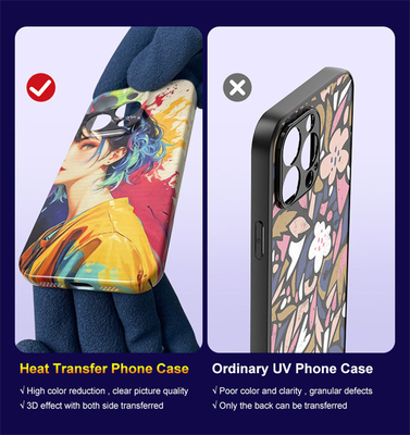 آلة طباعة غلاف الهاتف المخصصة للطابعة لـ iPhone 15 13 12 Pro Max Cases