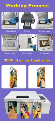 بيع ساخن الهاتف المحمول غلاف الهاتف المحمول غطاء آلة الطباعة 3D الطباعة الفراغية تحويل الحرارة آلة الصحافة