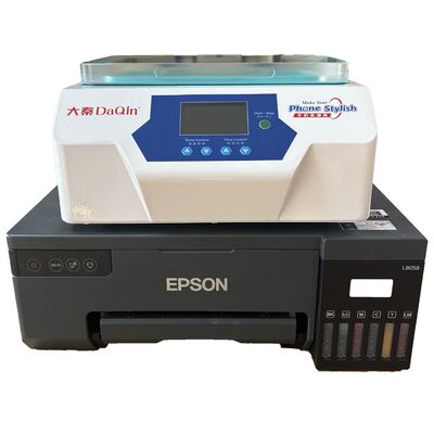 مكبس حراري ثلاثي الأبعاد بالتسامي مع مثبت عالمي - لا حاجة لتغيير القالب لهواتف آيفون وسامسونج وشاومي وهواوي