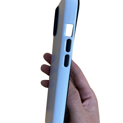 آلة الطباعة ثلاثية الأبعاد بالترقية مثالية لإنتاج غطاء الهاتف المخصص مع سطح فارغ بالترقية الأبيض الساطع