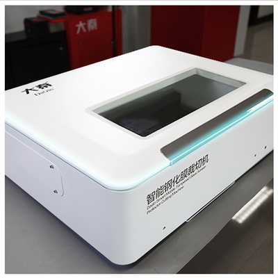 Samsung Laser Sticker Cutter 200W CO2 Daqin Laser Cutting Machine Mobile آلة الزجاج المقسى