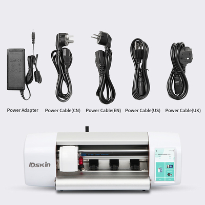 واضح PET PVC هيدروجيل الفينيل آلة القطع التي تقطع الملصقات 300 مللي متر / ثانية